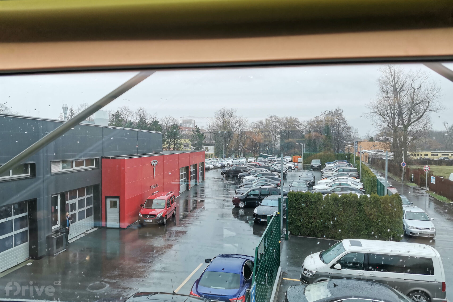 Tesla showroom v Praze