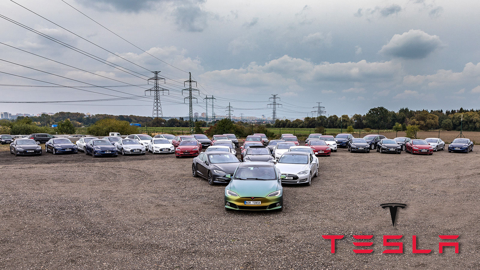 Tesla Sraz Praha Vestec 2017
