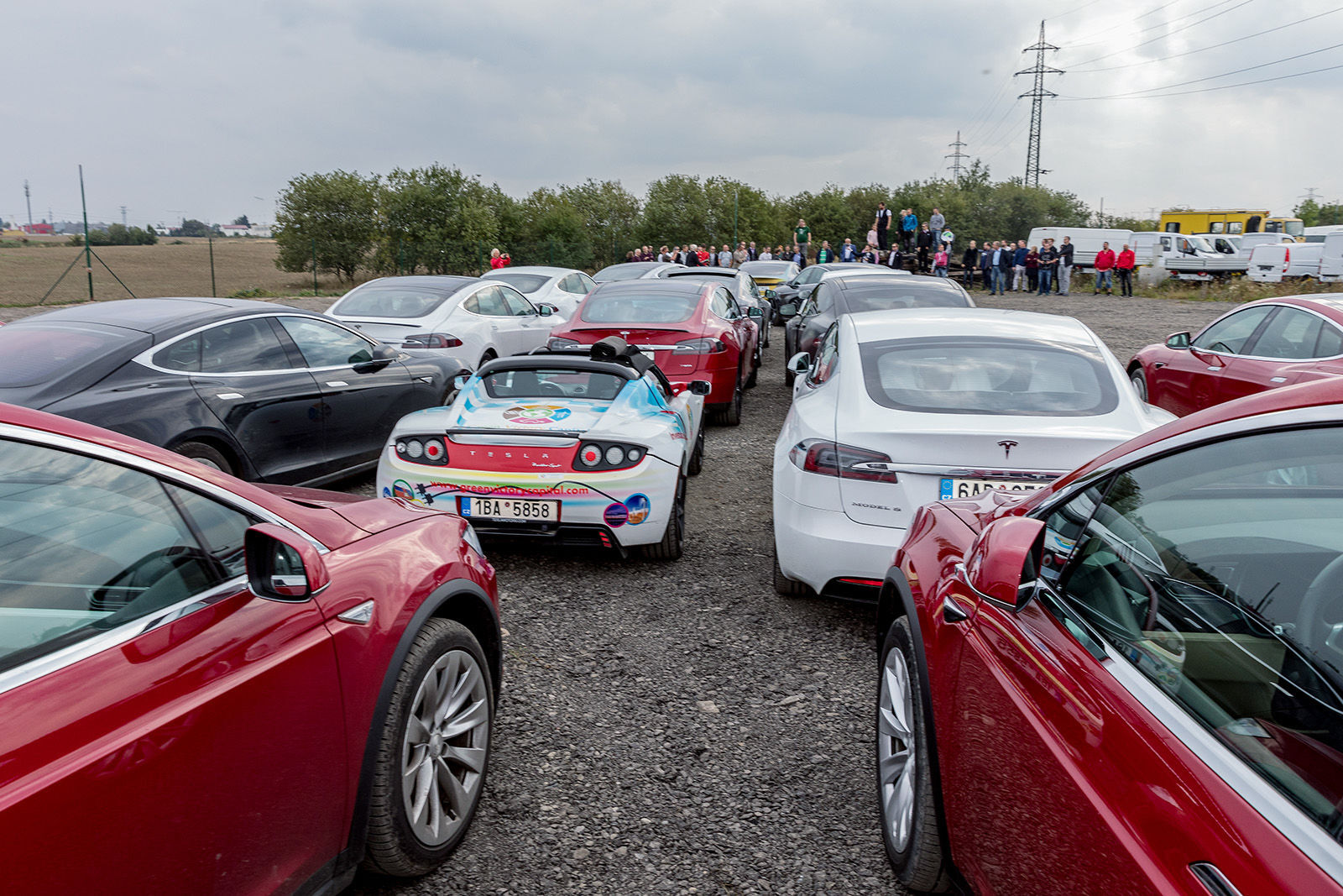 Tesla Sraz Praha Vestec 2017