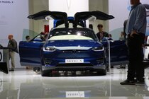 Tesla stánek Paříž