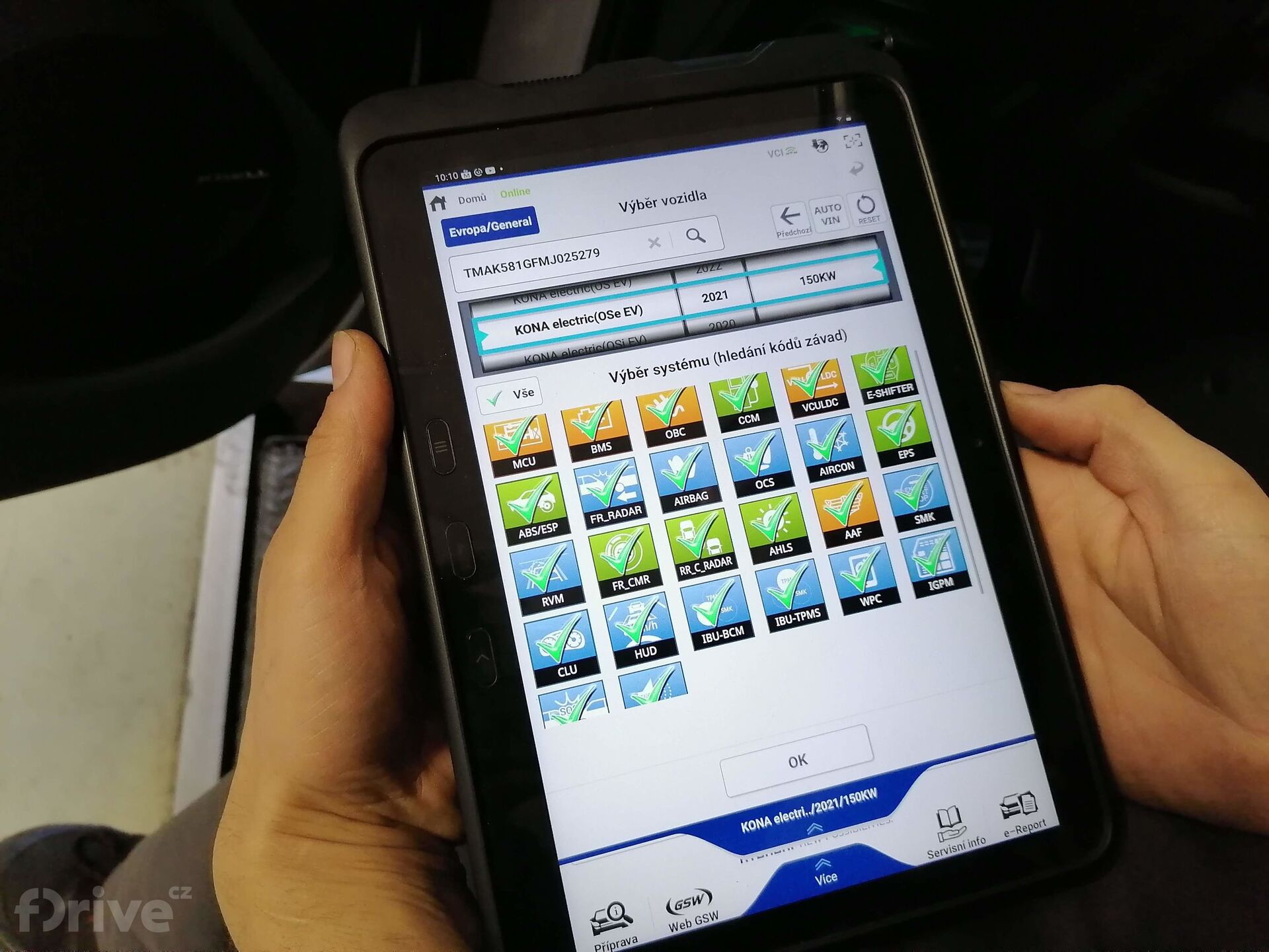 Test automobilu Hyundai Kona electric 64 kWh