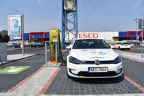 test nabíjení E-Golf 2018