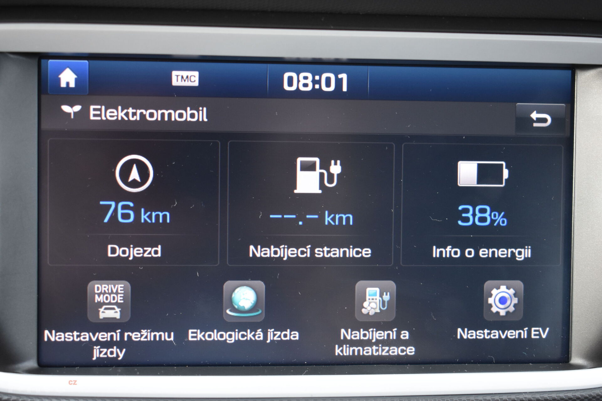 Test nabíjení Hyundai Ioniq (2018)