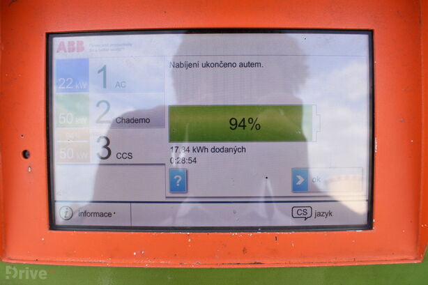 Test nabíjení Hyundai Ioniq (2018)