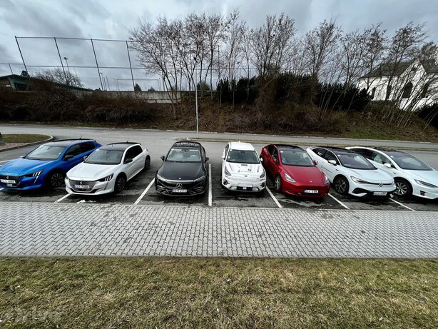Test spotřeby 6 elektromobilů