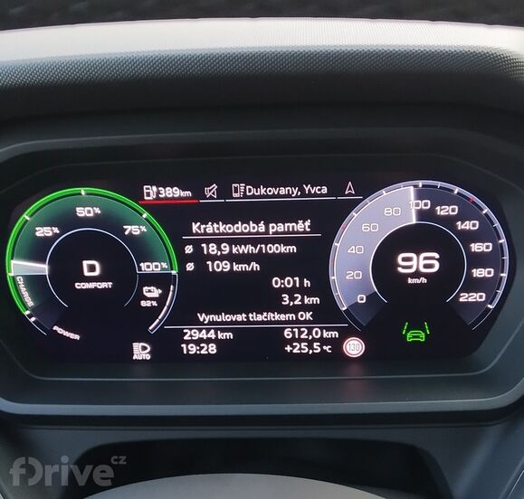 test spotřeby u Audi Q4 e-tron