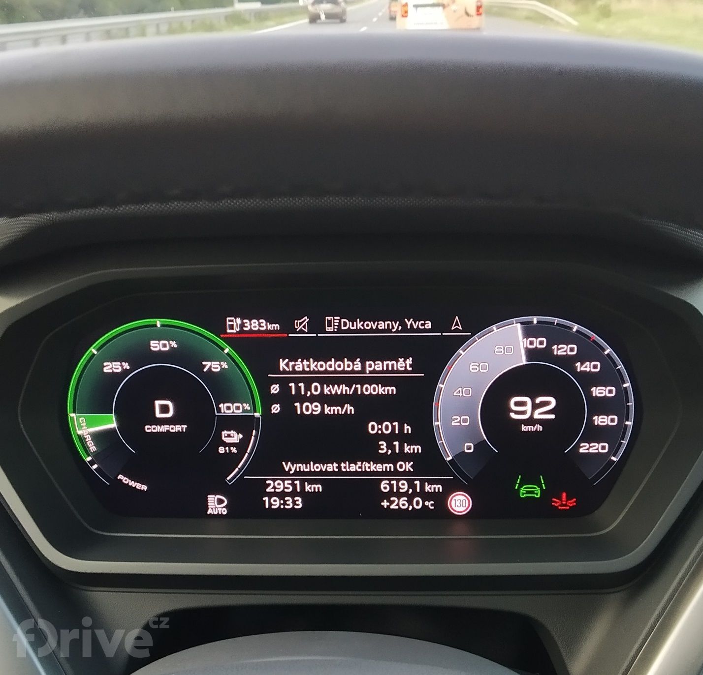 test spotřeby u Audi Q4 e-tron