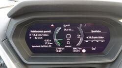 test spotřeby u Audi Q4 e-tron