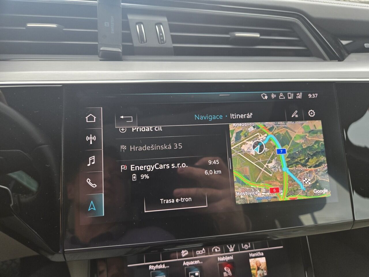 Testování degradace baterie