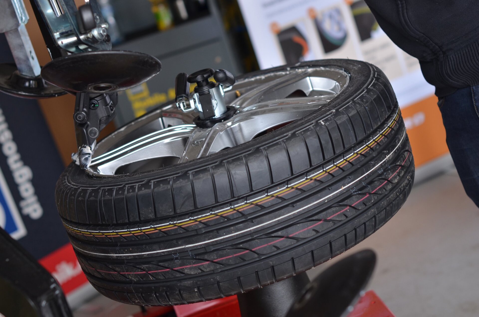 Testování pneumatik DriveGuard