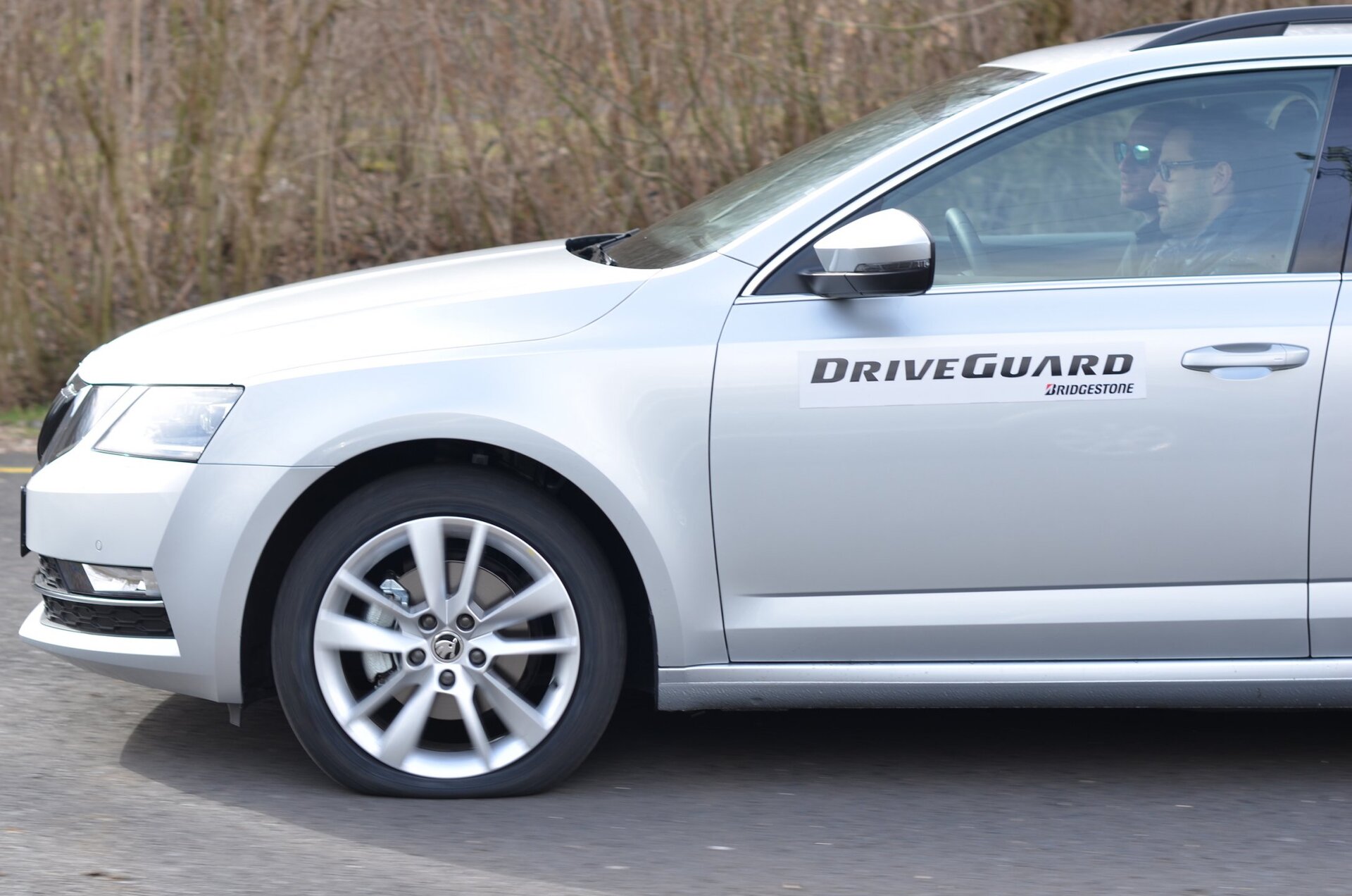 Testování pneumatik DriveGuard