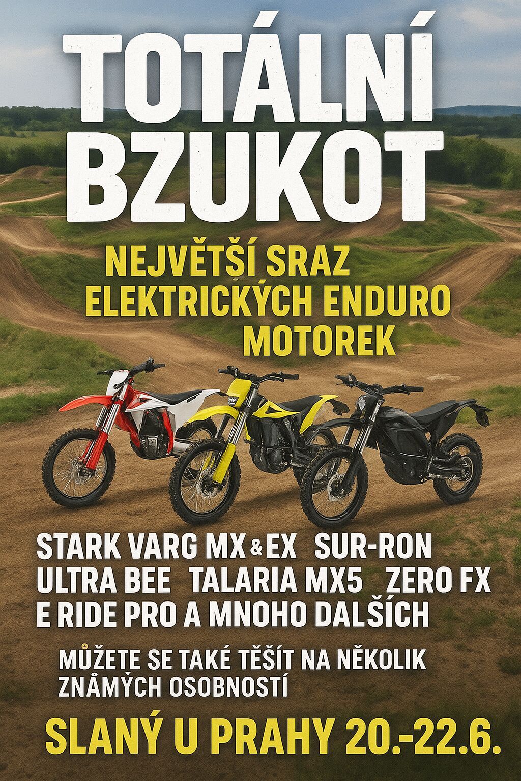 Totální Bzukot - leták