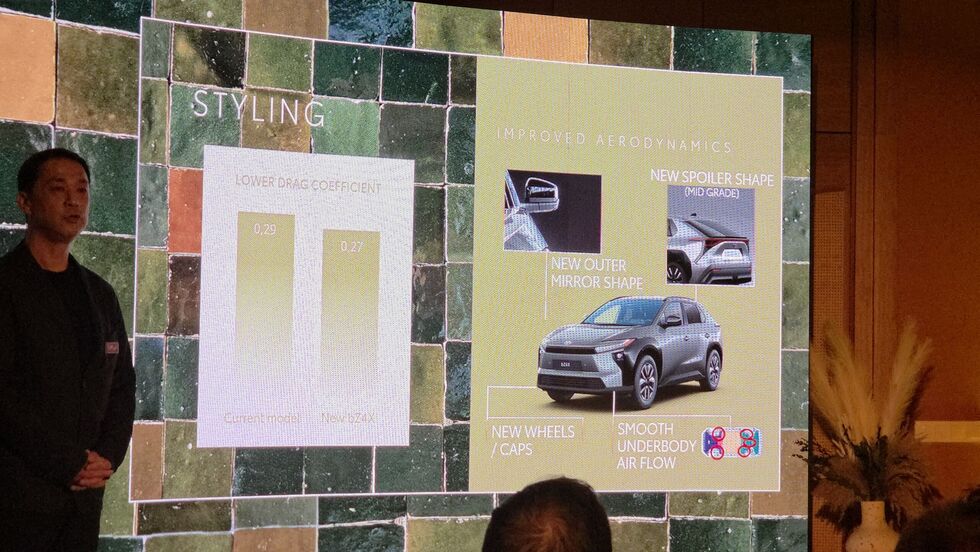 Toyota bZ4X (facelift 2025)