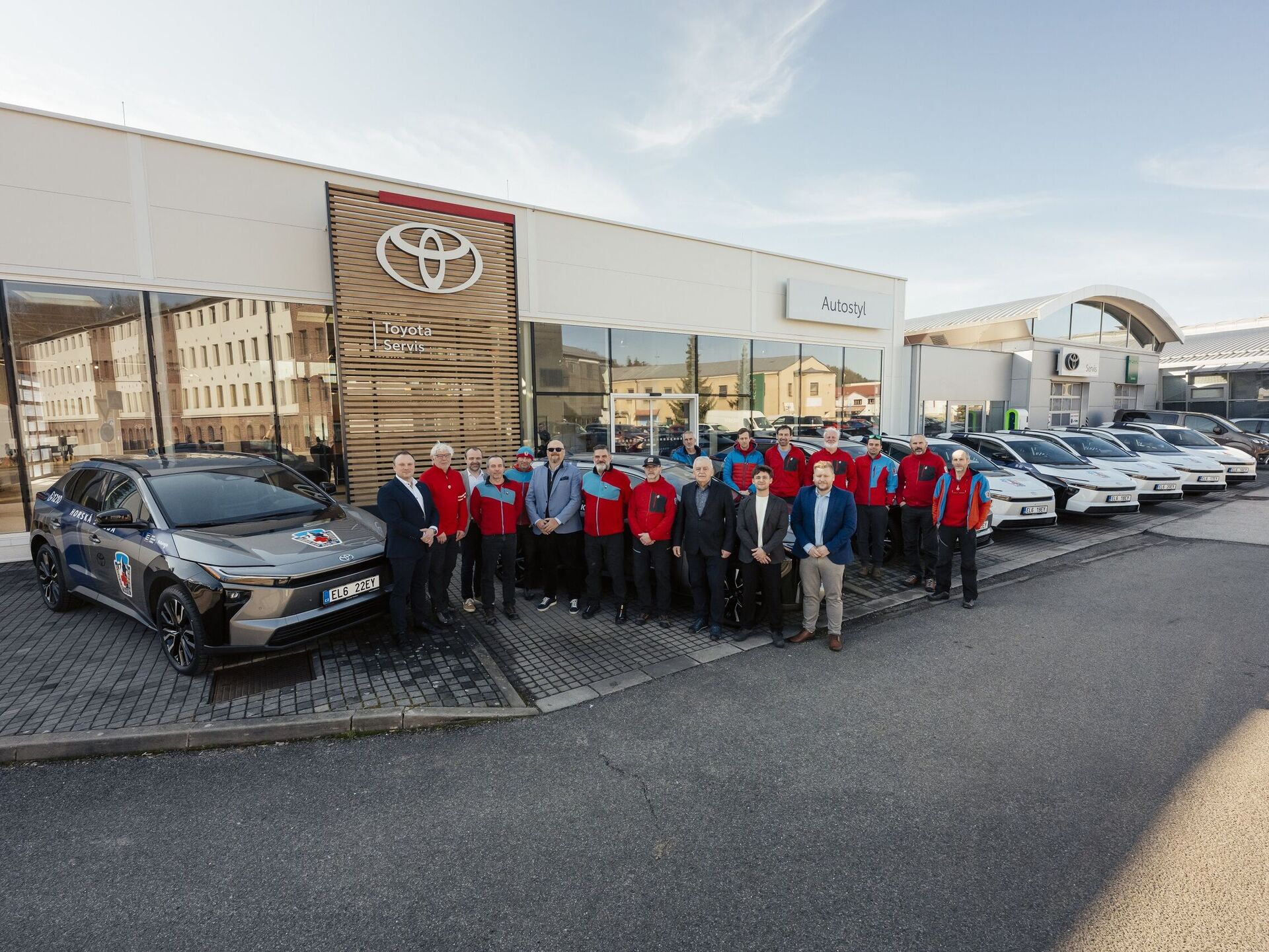 Toyota bZ4X horská služba