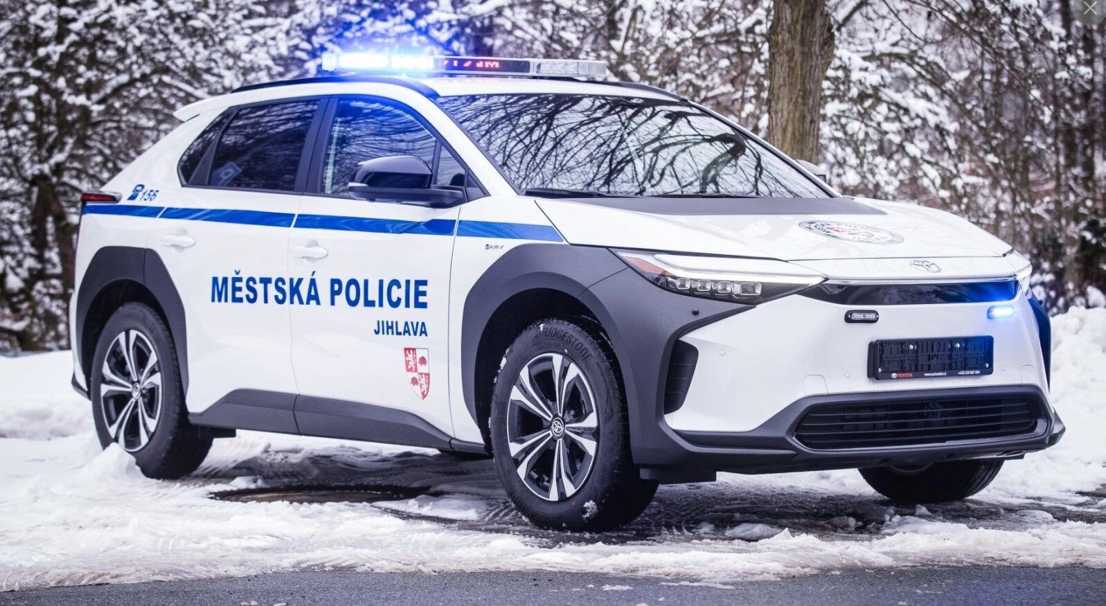 Toyota bZ4X policie