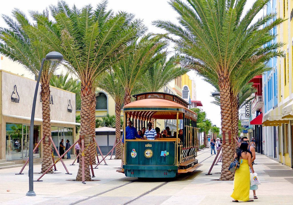 Tramvaj v Arubě