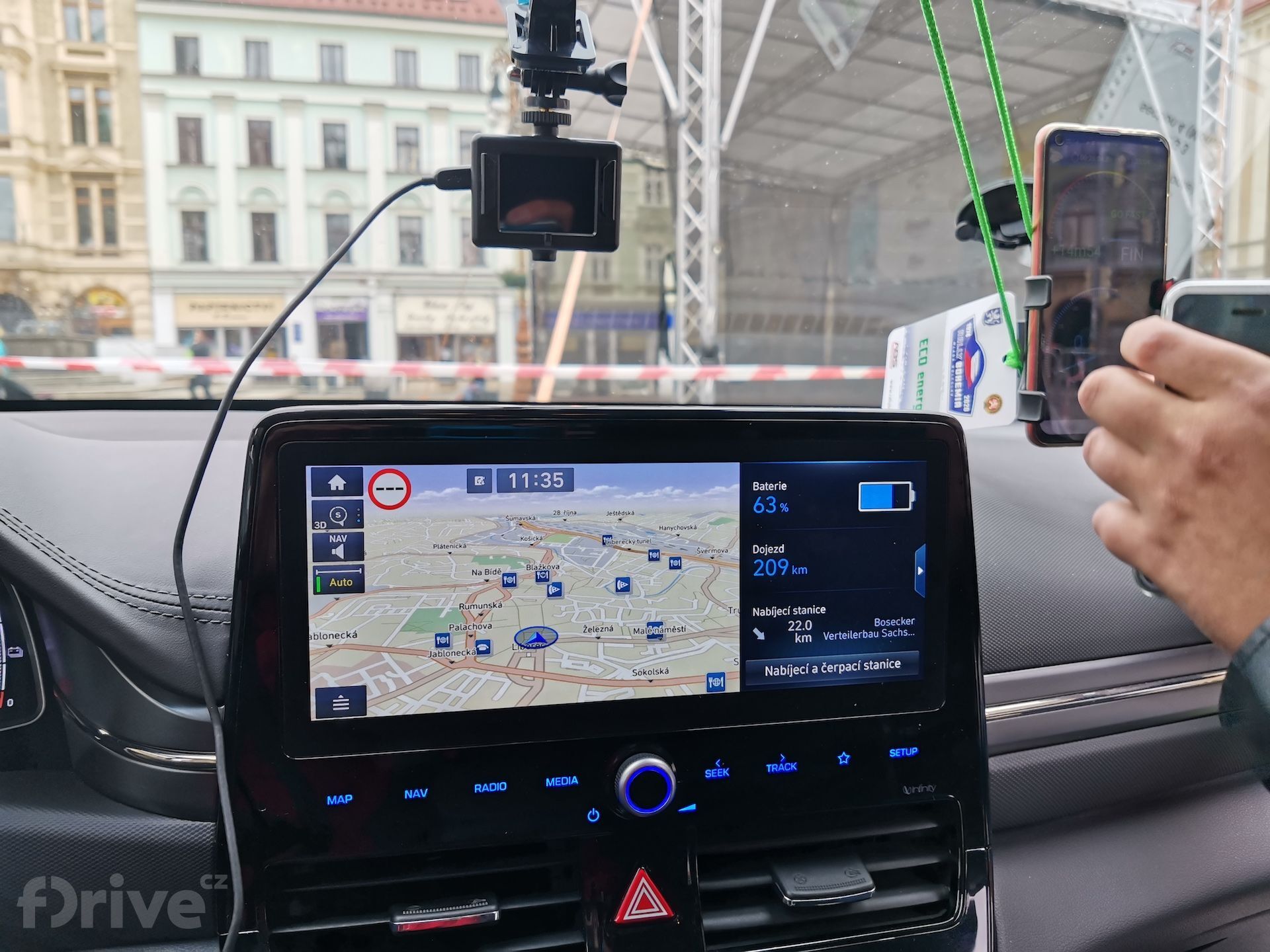 Třetí etapa ECO energy Rally Bohemia