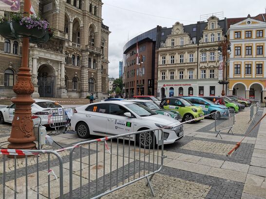 Třetí etapa ECO energy Rally Bohemia