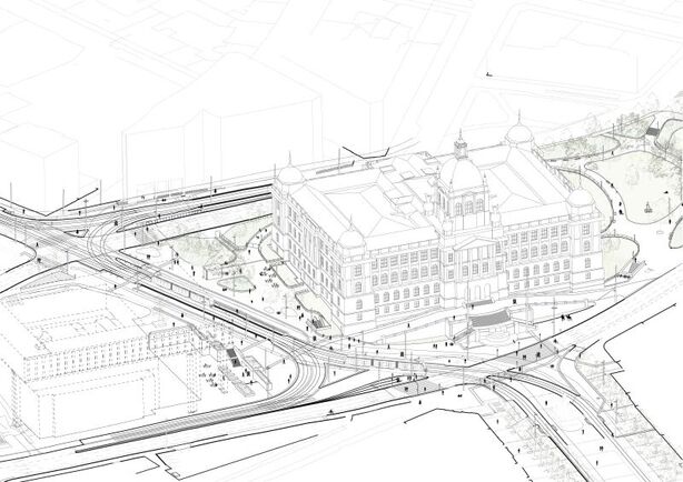 TT Muzeum – axonometrie