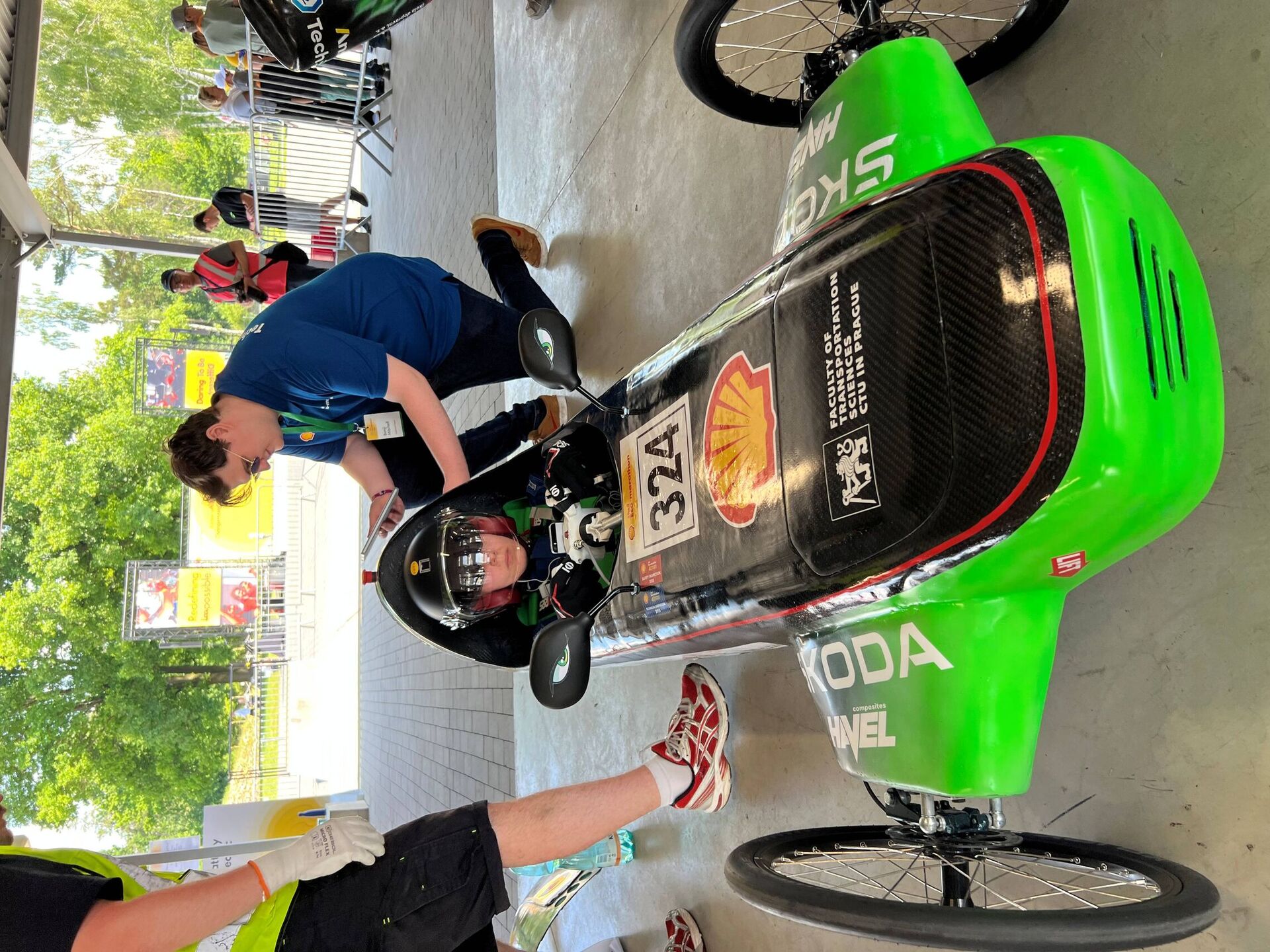 Tým Green Gliders Fakulty dopravní ČVUT v Praze