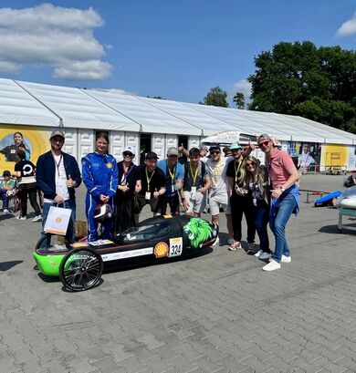 Tým Green Gliders Fakulty dopravní ČVUT v Praze