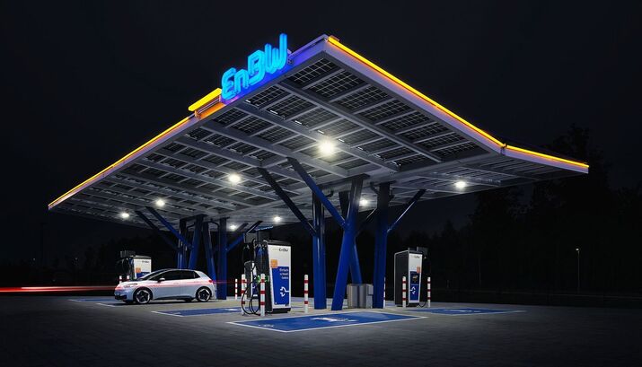 Ultra-rychlá nabíjecí stanice ENBW v Německu