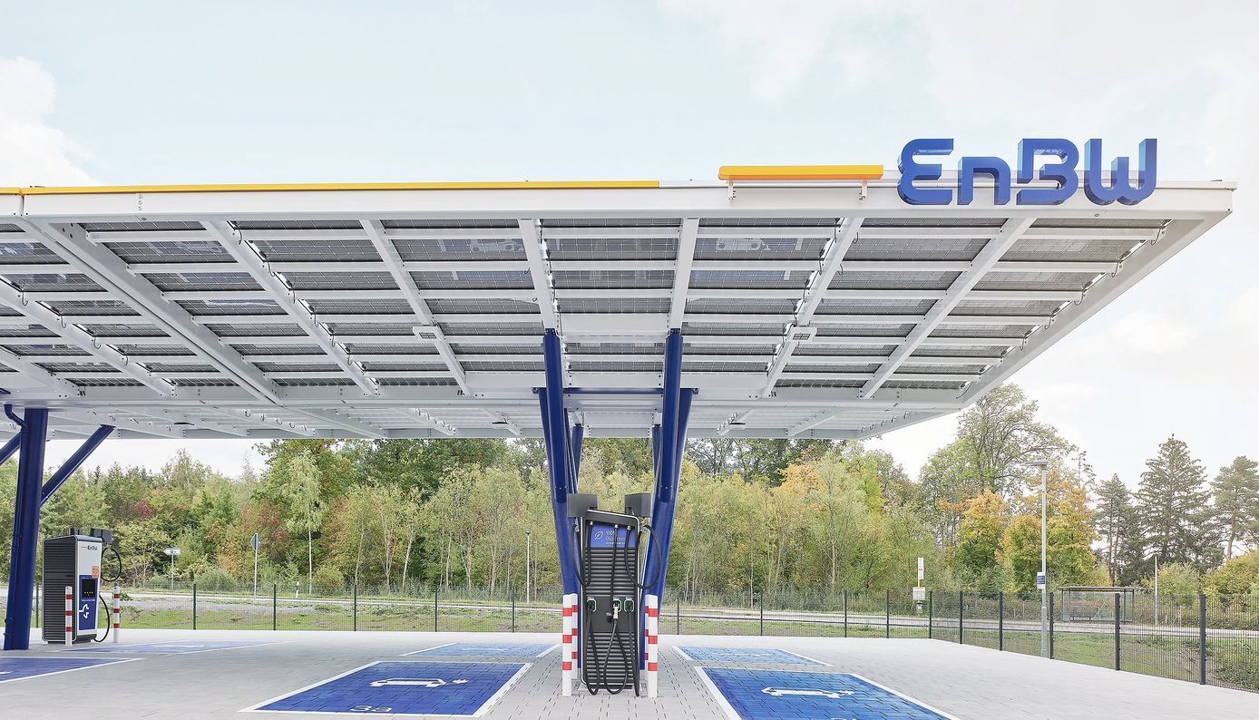 Ultra-rychlá nabíjecí stanice ENBW v Německu
