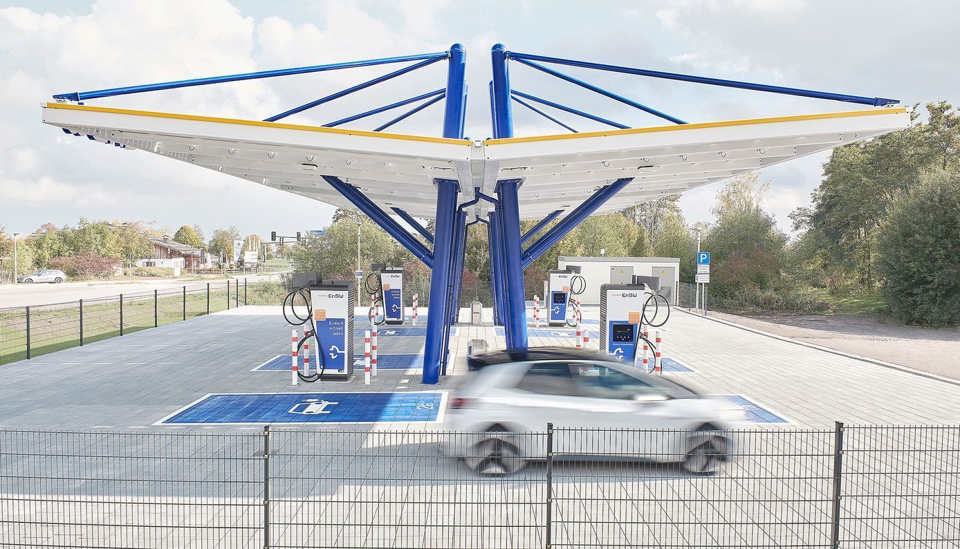 Ultra-rychlá nabíjecí stanice ENBW v Německu