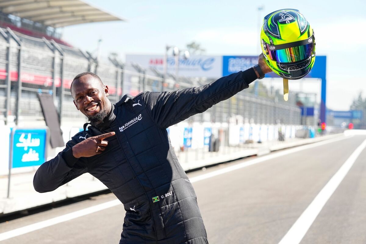 Usain Bolt, Mexico ePrix 2024, Formule E