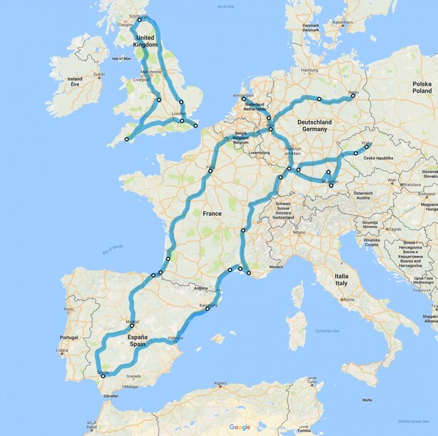 Valeo autonomní auto cesta