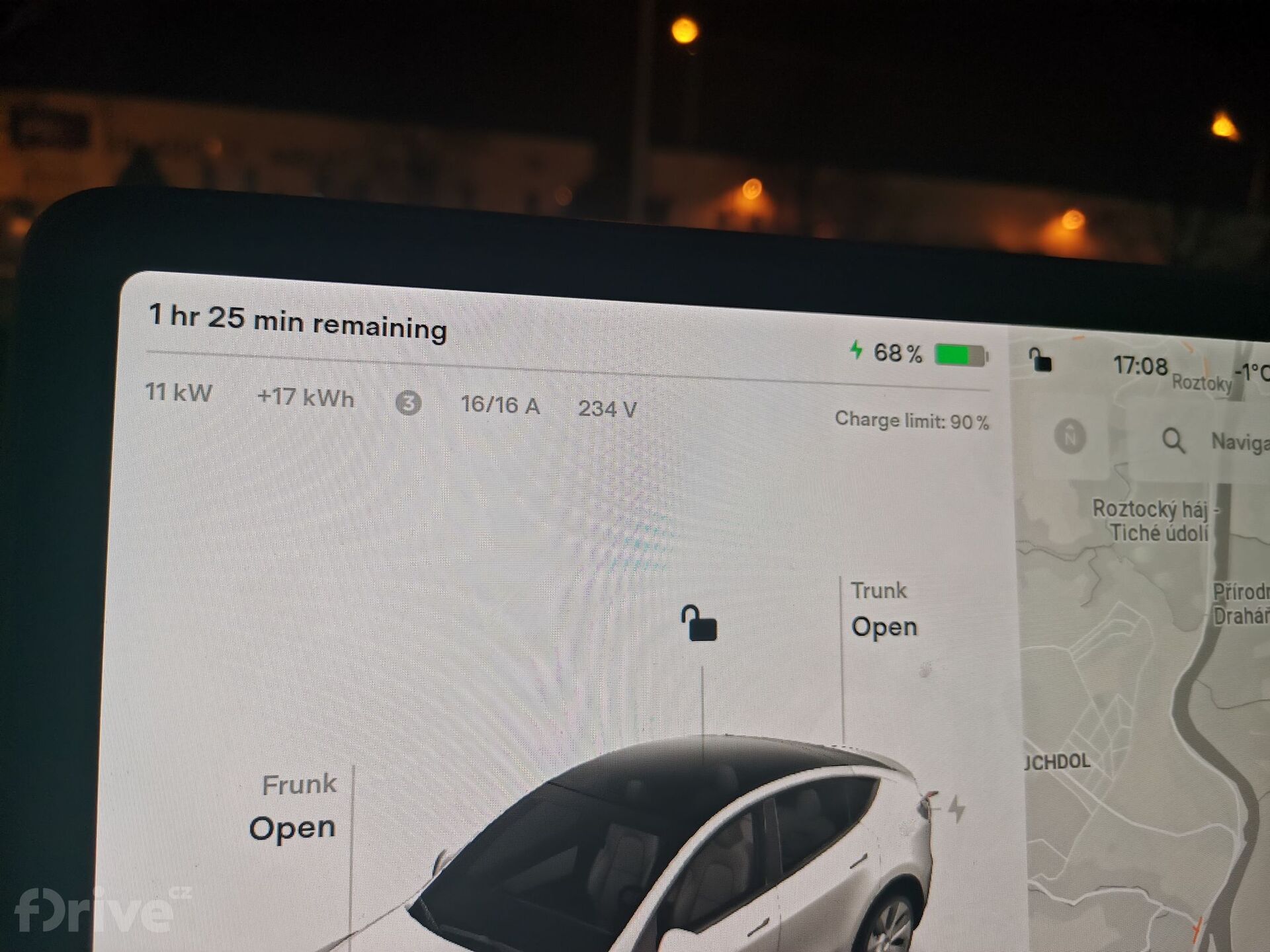 Vánoční update Tesla (2021)