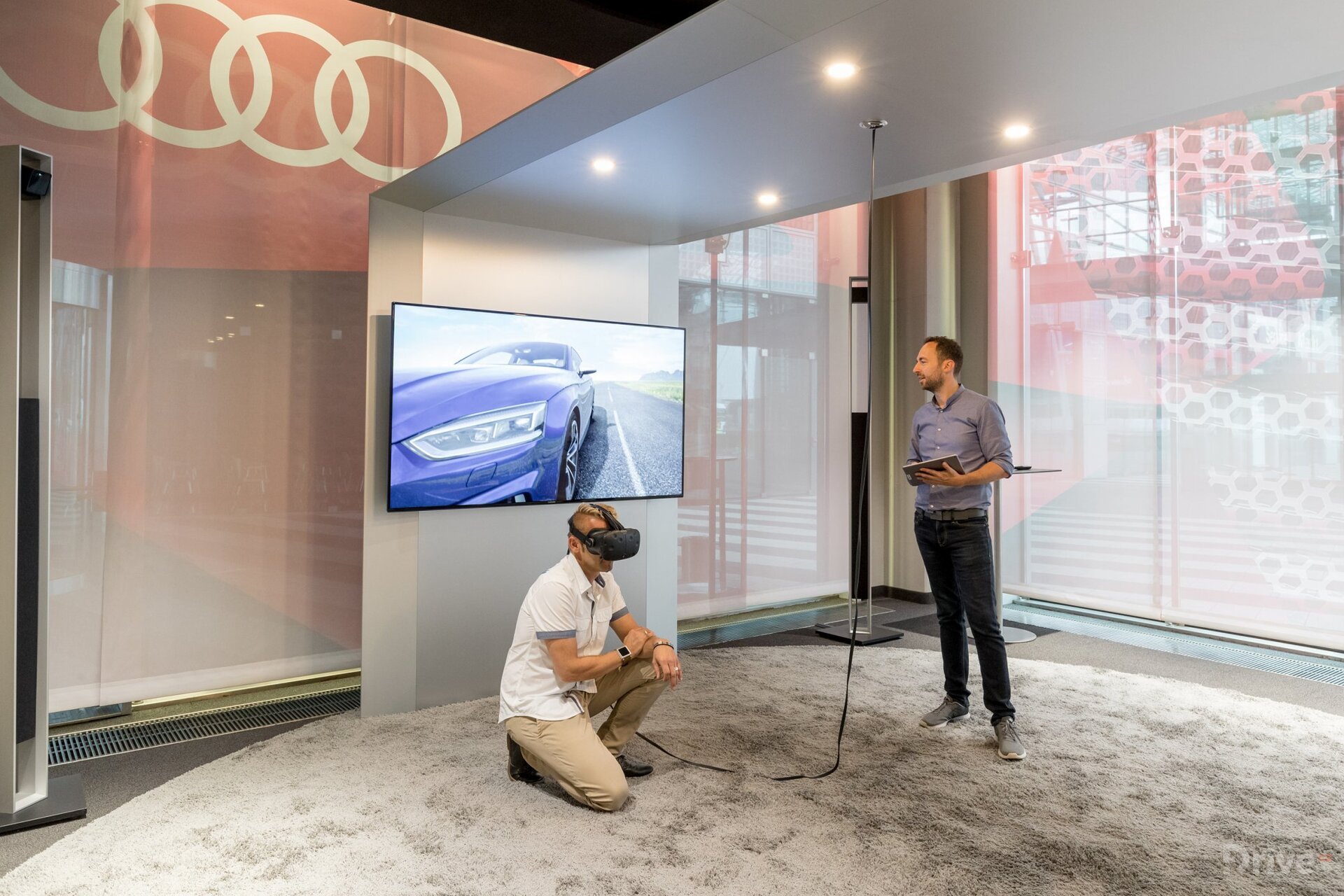 Virtuální realita v showroomech Audi