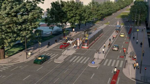 Vizualizace: Metroprojekt Praha, a. s. + Ateliér Onixia.