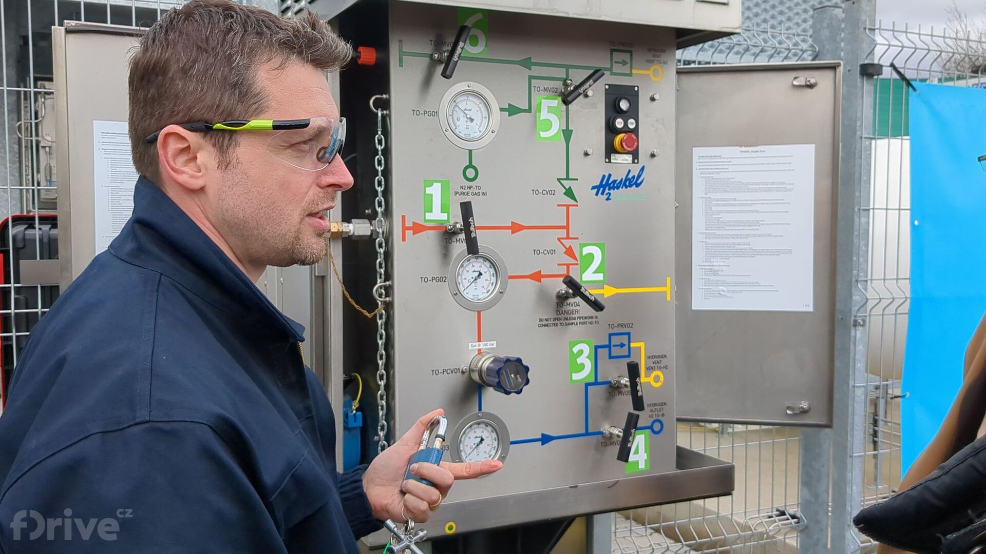 Vodíková plnicí stanice Orlen Unipetrol Praha Barrandov