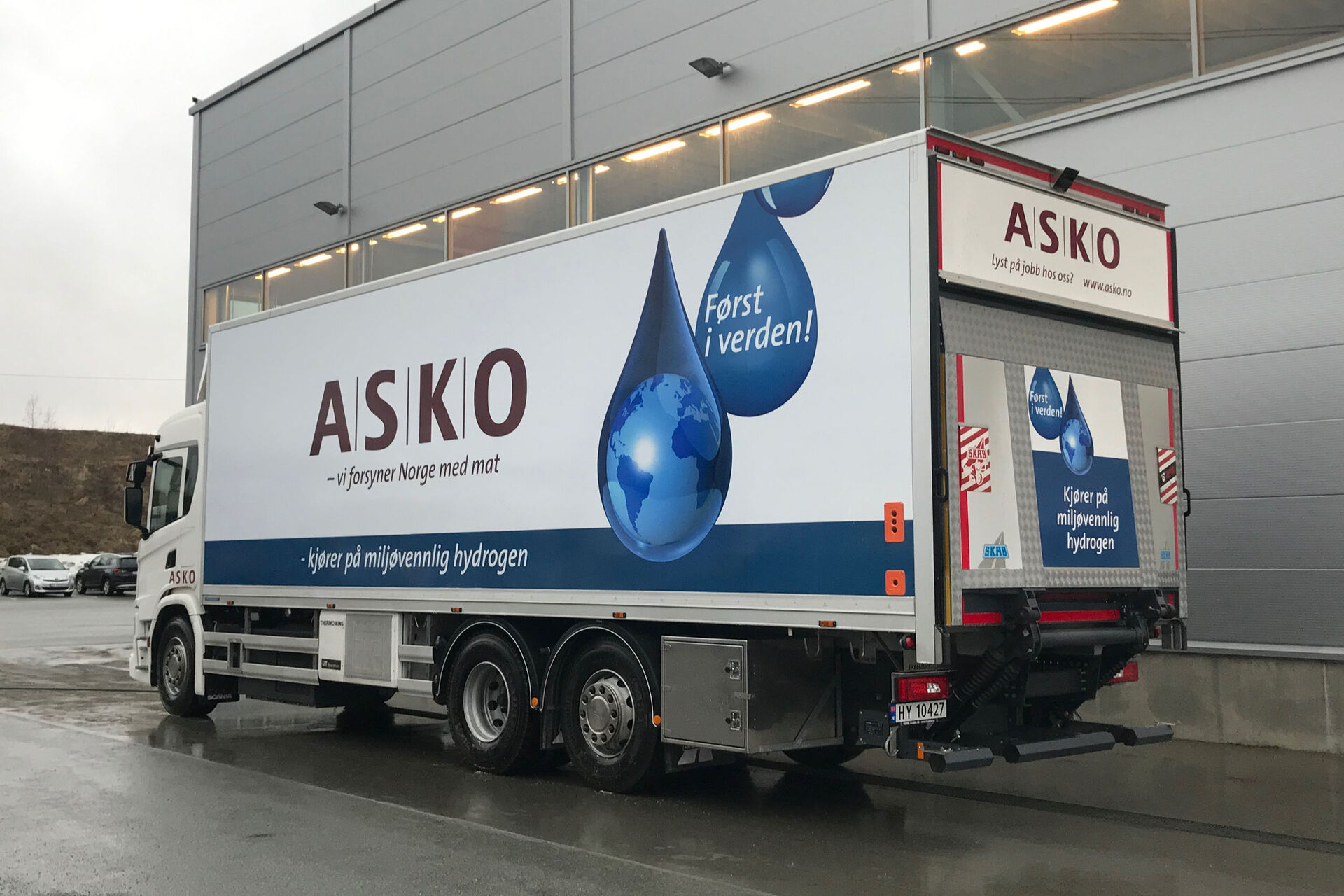 Vodíkové auto Scania