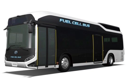 Vodíkový autobus Sora automobilky Toyota