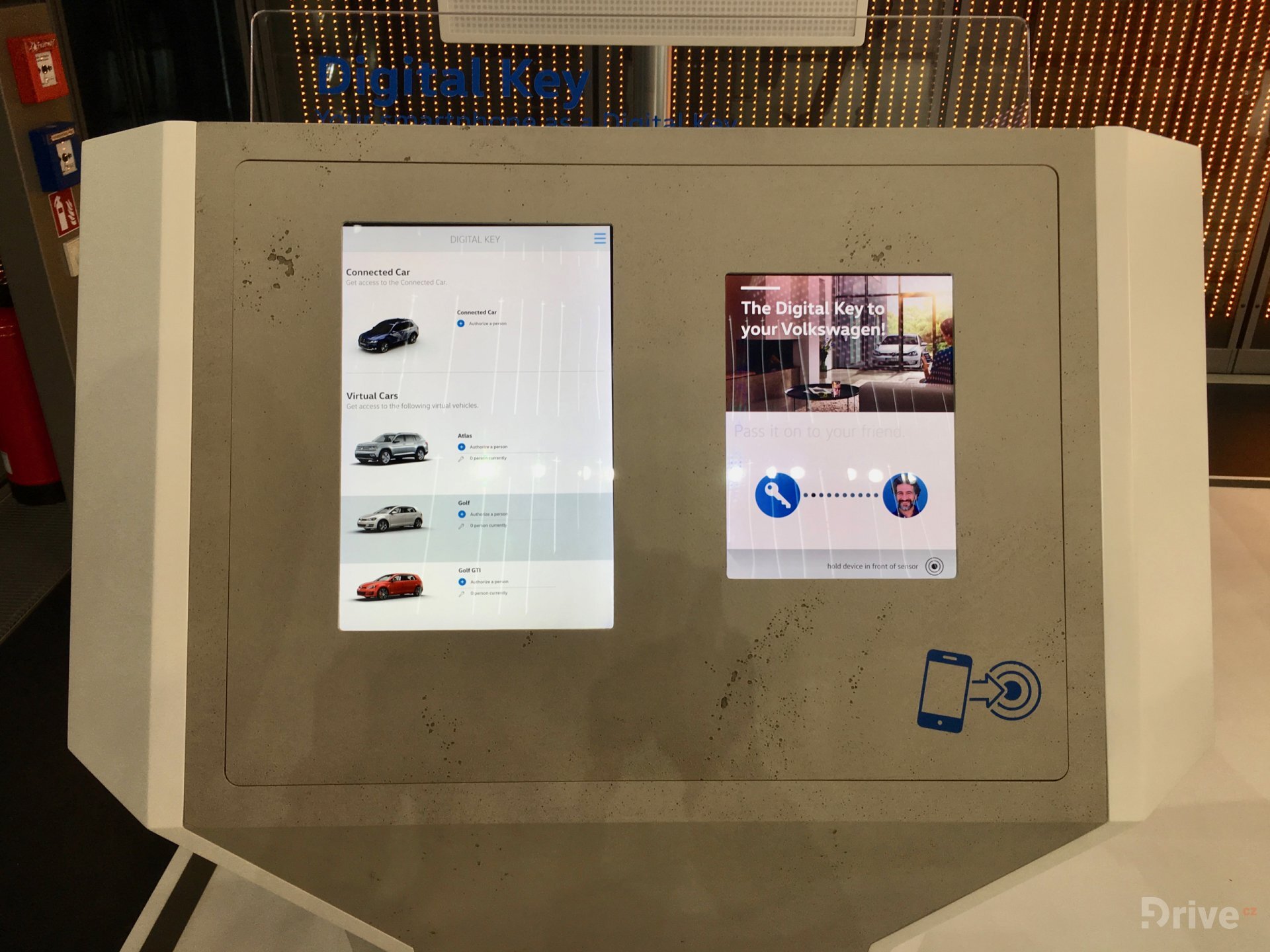 Volkswagen CES Light Event - ukázka budoucnosti technologii