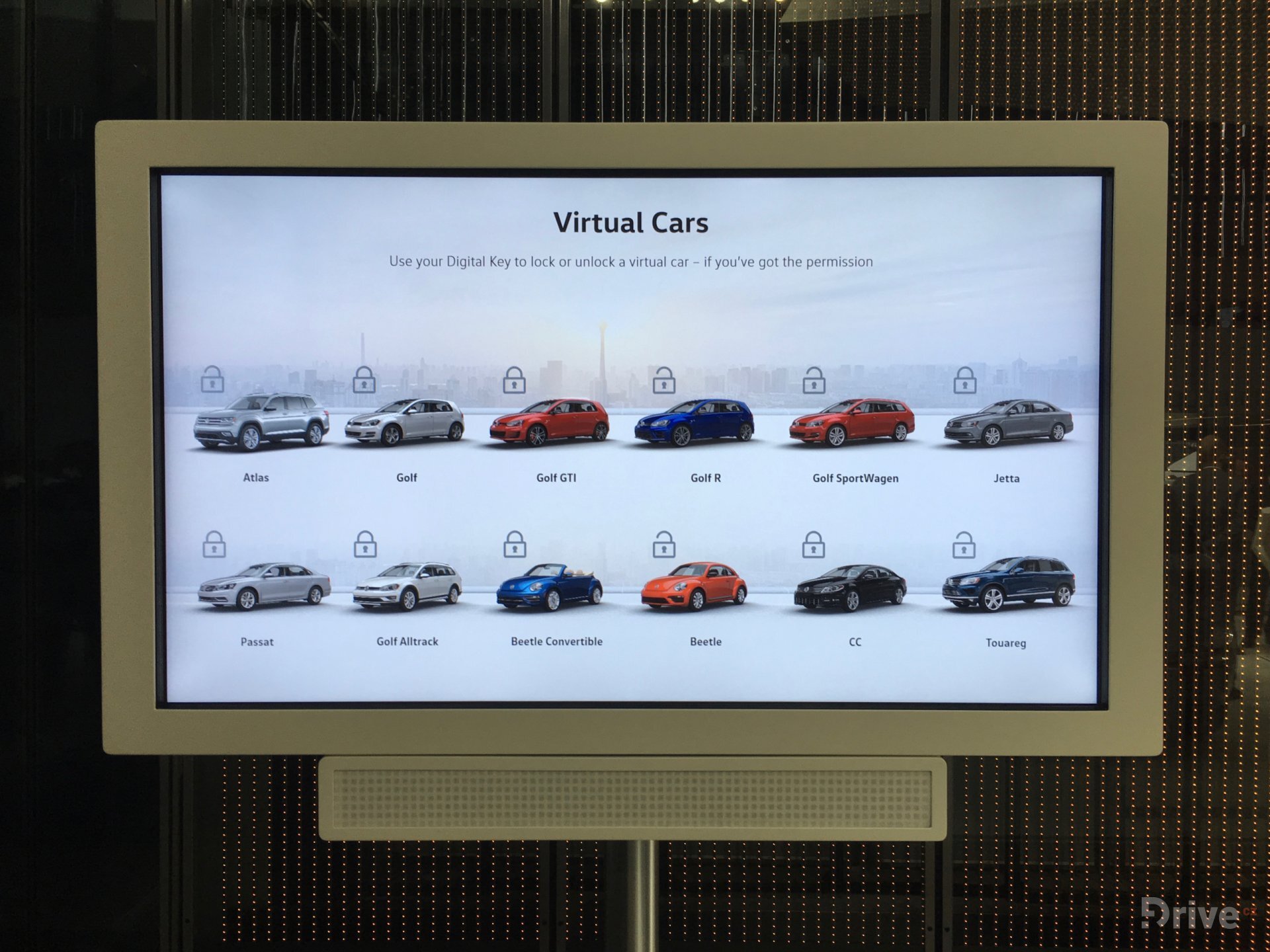 Volkswagen CES Light Event - ukázka budoucnosti technologii