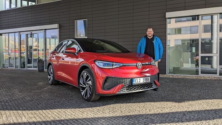 Volkswagen ID.5 a výherce týdenní zápůjčky