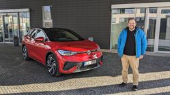Volkswagen ID.5 a výherce týdenní zápůjčky