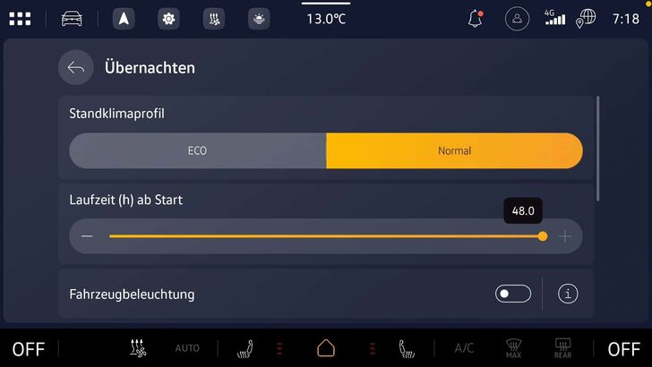Volkswagen ID.Buzz s vestavbou Gute Nacht