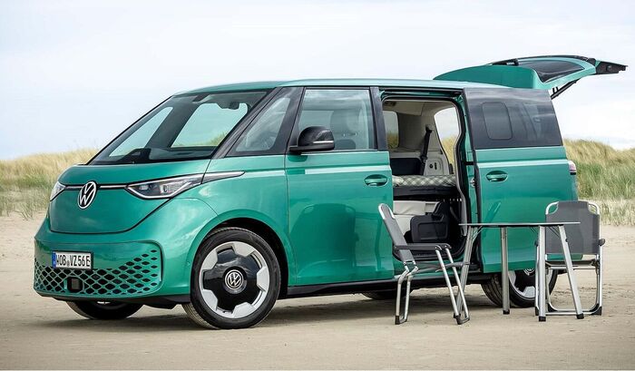 Volkswagen ID.Buzz s vestavbou Gute Nacht