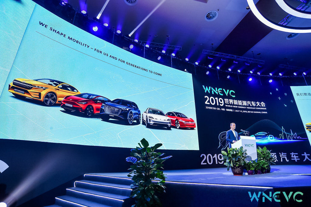 Volkswagen na konferenci VNEVC v Číně