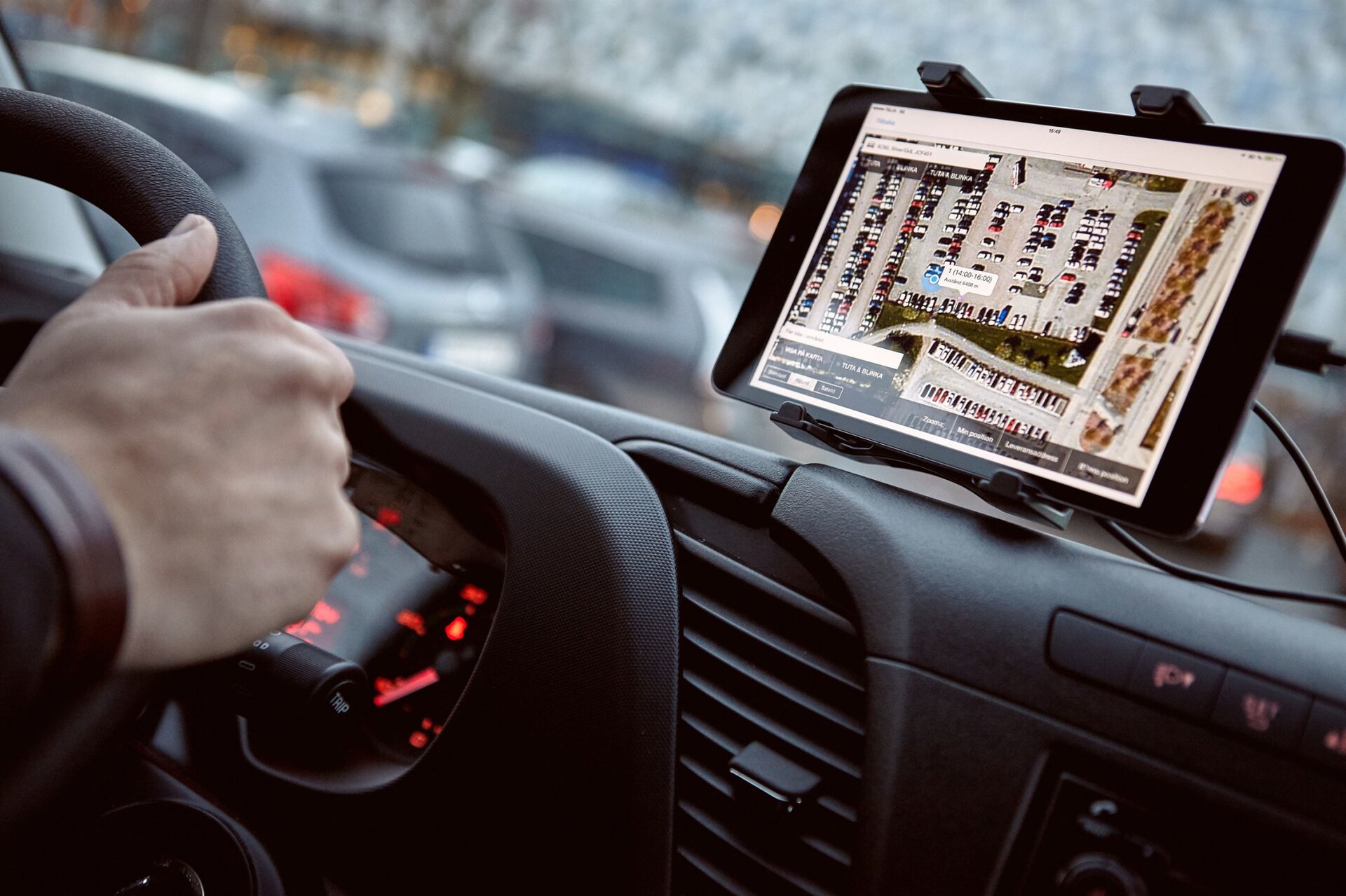 Volvo doručování balíků