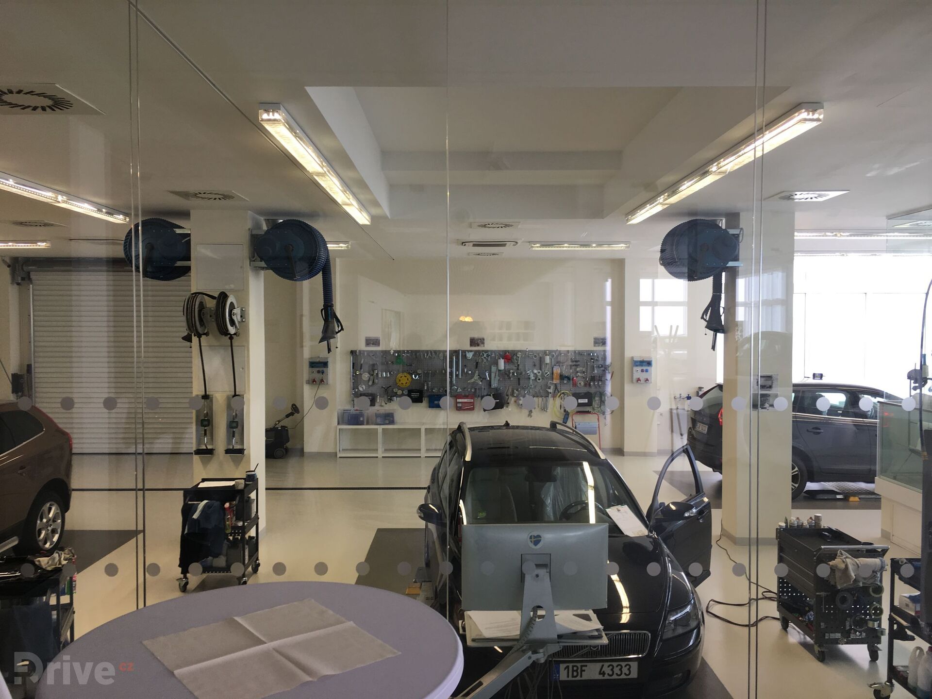 Volvo showroom