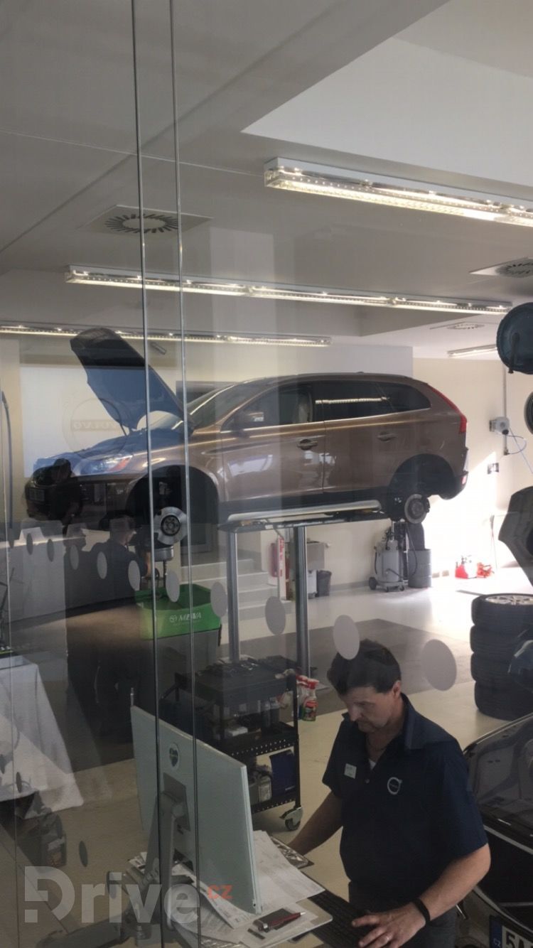 Volvo showroom