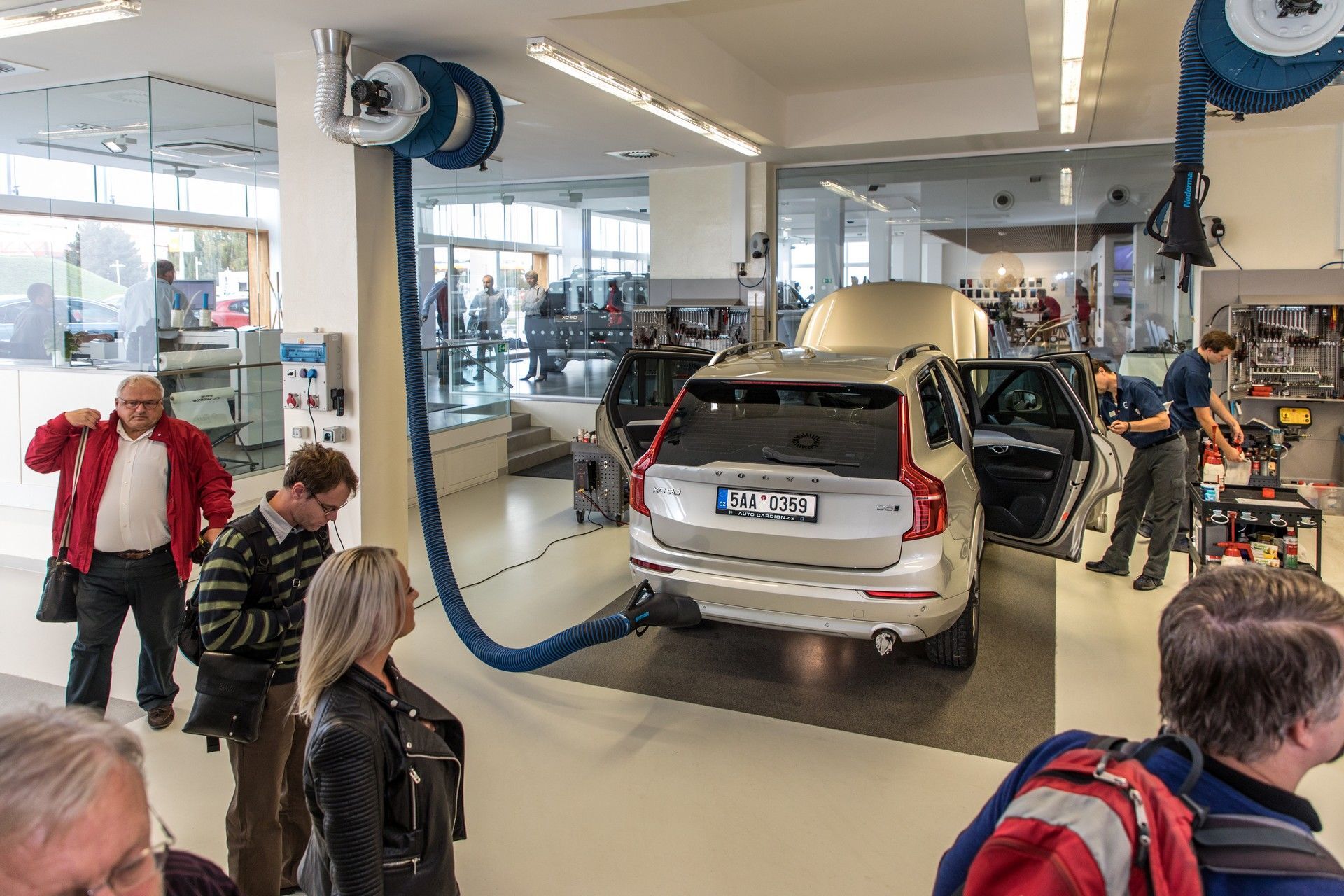 Volvo showroom