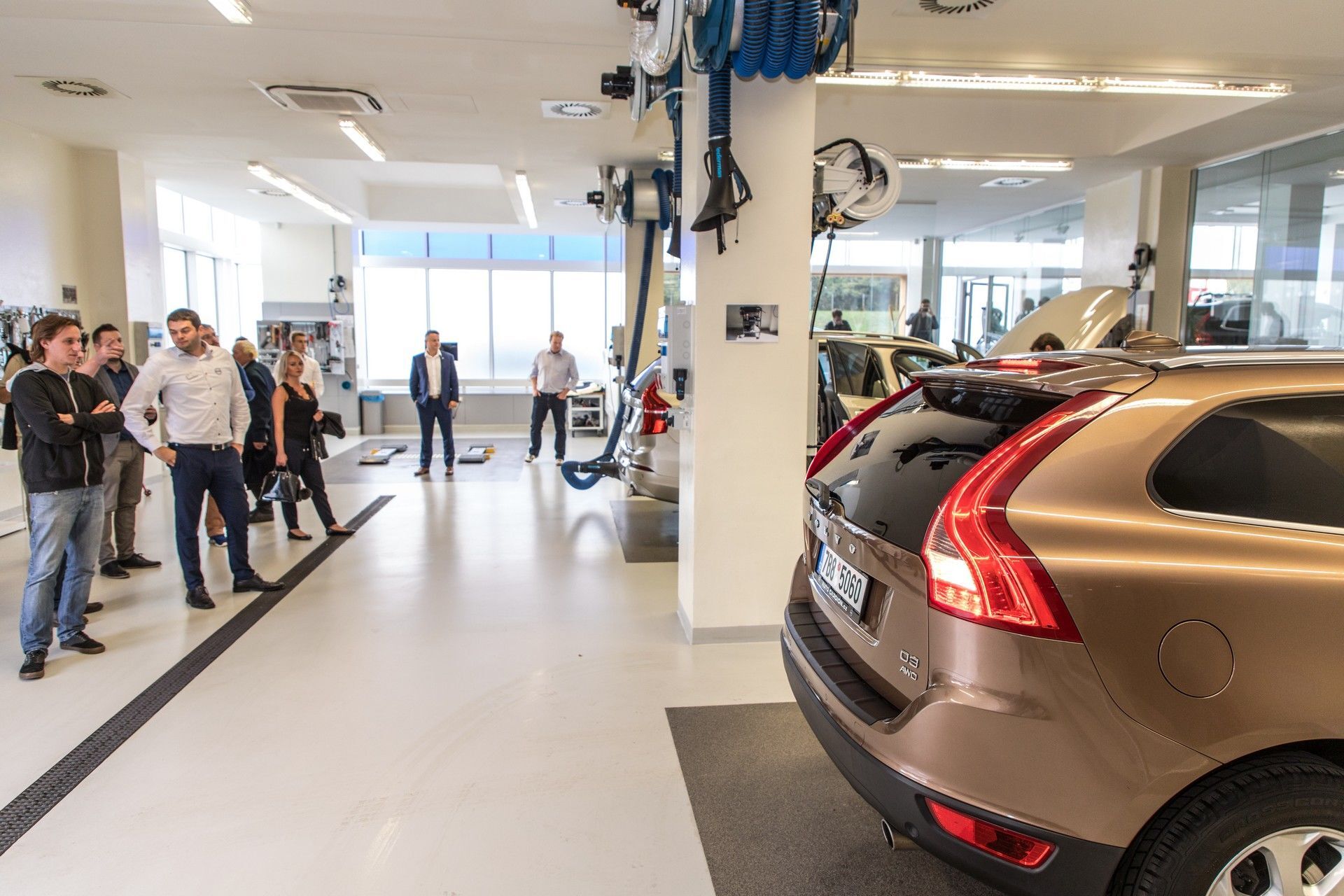 Volvo showroom