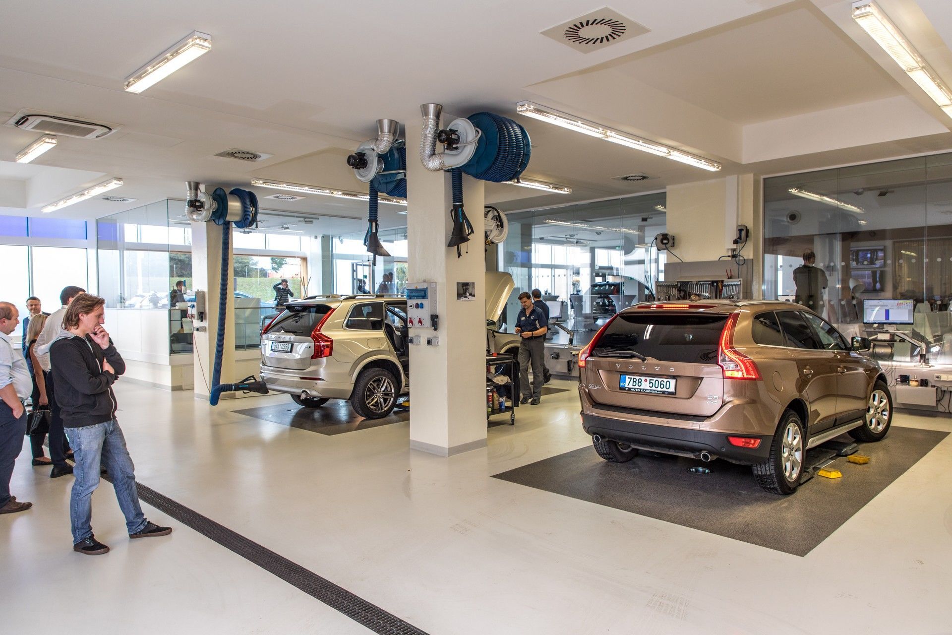 Volvo showroom