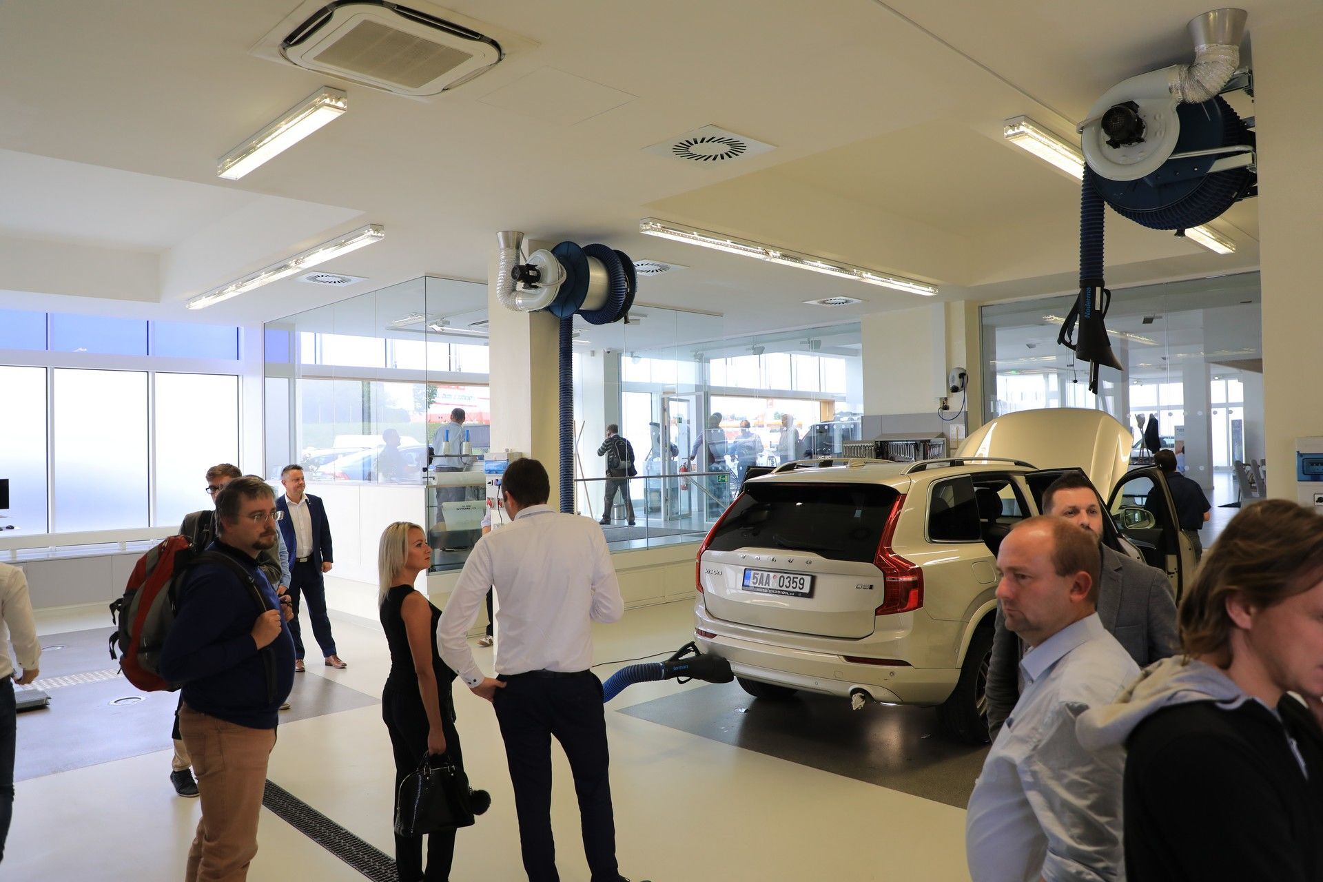 Volvo showroom